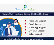 GenericChit Customer Support Chit Fund Software
