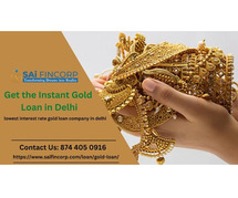 Get Instant Gold Loan in Delhi