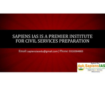 Benefits of joining Sapiens IAS coaching for UPSC preparation