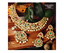 Latest Gold Jewellery and Diamond Jewellery store at Kalasha Fine Jewels