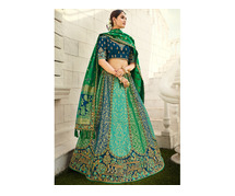 Find Your Perfect Green Lehenga at Discounted Prices