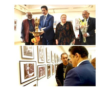 Sandeep Marwah Inaugurated Photography Exhibition at AIFACS