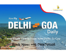 Score Cheap Flight Tickets from New Delhi to Goa