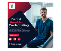 Dental Services Provider Credentialing in United State | Dentistry