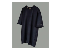 The Black Oversized T-shirts By Gaffa Are Perfect For Males