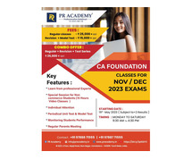 CA Foundation Class for Nov/Dec Exam