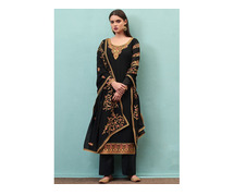 Get Black Palazzo Suit For Women Online at 70% off