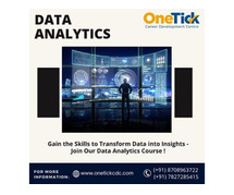 Best Data Analyst Course in Faridabad - OneTick CDC.
