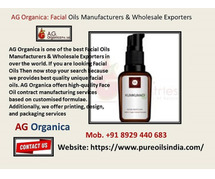 AG Organica Facial Oils Manufacturers & Wholesale Exporters