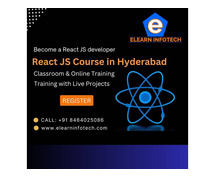React JS Training in Hyderabad