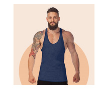 Buy Gym Stringers Vest for Men Online from ActeevWear.