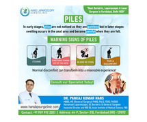 Get Best Piles Treatment in Faridabad