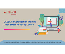CAESAR II Online Training And Certification Course ( Pipe Stress Analysis)
