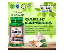 Garlic Softgel Capsules help in proper digestion & enhance immunity.