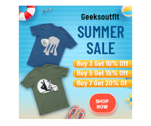 Geeksoutfit is a product with love and trending design since Aug 2022.