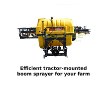 Efficient tractor mounted boom sprayer for your farm