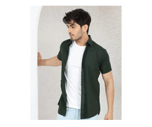 Buy Casual and Printed Shirts for Men Online | Half Sleeve Shirts | DIMEH