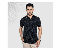 Latest and Attractive Printed Polo Shirt .