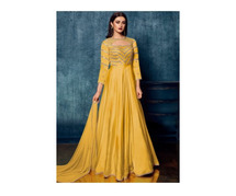 Get Satin Gown Design Online at 40% off - Mirraw