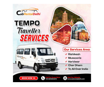 Convenient and Comfortable Tempo Traveller on Rent: Cabrentaldelhi