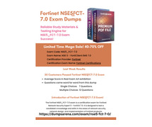 NSE5_FCT-7.0 Exam Dumps - 100% Real Practice Test