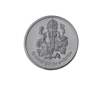 ganesh silver coins