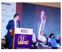 Sandeep Marwah Spoke at 11th Foundation Day of CEGR