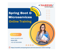 Best Spring Boot Online Training Institute – NareshIT