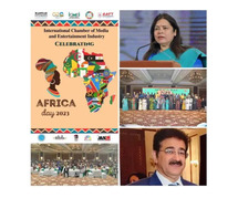 AAFT Chancellor Sandeep Marwah Special Invitee at Africa Day Celebrations