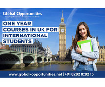 One Year Courses in UK For International Students 2023