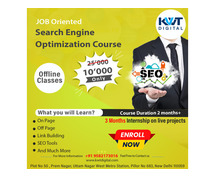 KWT Digital Advance SEO Training Course in Delhi