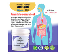 Jawarish-E-Zanjabeel helps in dyspepsiap; relieves abdominal gas.