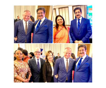 Sandeep Marwah Attends Georgia’s Independence Day Celebrations in New Delhi