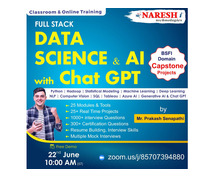Free Demo On Full Stack Data Science & AI with Chat GPT - Naresh IT
