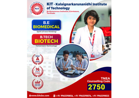 Biotechnology Courses in Coimbatore