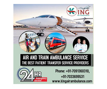 Use Masterly and Fast Air Ambulance Service in Guwahati by King