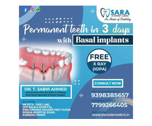 Full mouth rehabilitation services  at Sara Dental Clinic in Kurnool