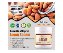 Laooq Badam is used in Cough, Asthma, and other diseases of the lung and chest