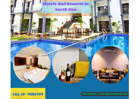 Hotels and Resorts in North Goa