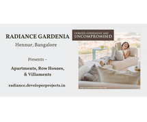 Radiance Gardenia Hennur Villaments In Bangalore