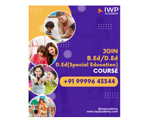 Top Special Education D.Ed, B.Ed, and M.Ed Course in Delhi