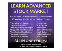 open free demat account and get access to free stock market course in hindi