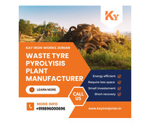 Kay Iron Works - Waste Tyre Pyrolysis Plant Machines Manufacturer