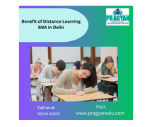 Benefit of Distance Learning BBA in Delhi