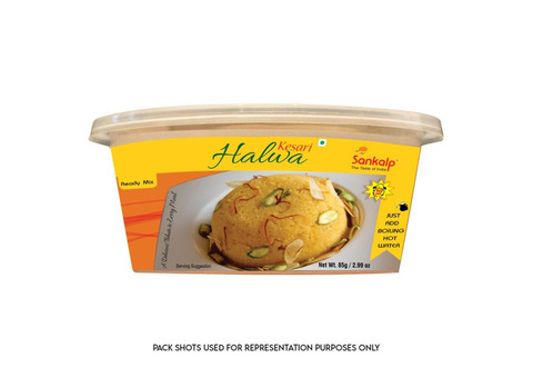 Buy Kesari Halwa- Order online Rava Halwa | Sankalp Packaged Food