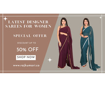 Why Shopping Latest Design Saree in Noida online