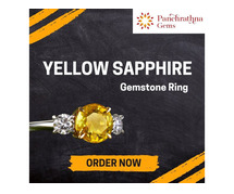 Yellow Sapphire stone benefits