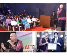 Renowned Actor and Singer Aroon Bakshi Inspires Students at Asian Academy of Film and Television