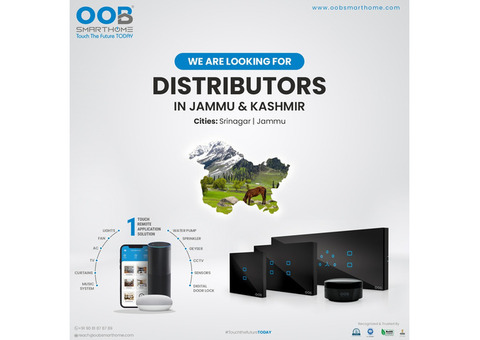 We are looking for distributor #Jammu & Kashmir #india #smarthome
