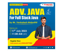 Free Demo On Advanced Java - Naresh IT